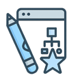 creative designing of any website